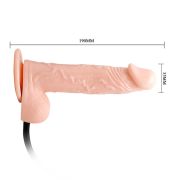 BAILE – DILDO REALISTICO VIBRADOR E INFLABLE