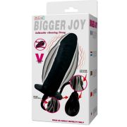 BAILE – BIGGER JOY DILDO HINCHABLE CON VIBRACION 16 CM