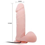 BAILE – VIBRADOR REALISTICO OLIVER CON FUNCION ROTACION