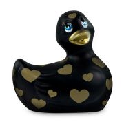 BIG TEASE TOYS – I RUB MY DUCKIE 2.0  PATO VIBRADOR ROMANCE (BLACK  GOLD)