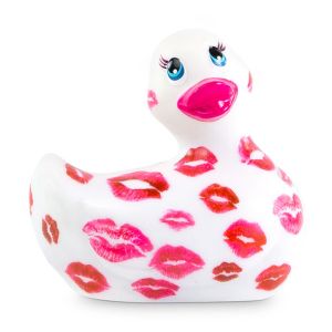 BIG TEASE TOYS – I RUB MY DUCKIE 2.0  PATO VIBRADOR ROMANCE (WHITE  PINK)