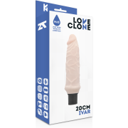 LOVECLONE – IVAR SELF LUBRICATION VIBRADOR 20 CM -O- 3.7 CM