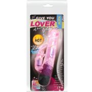 BAILE – GIVE YOU LOVER VIBRADOR CON RABBIT ROSA