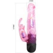 BAILE – GIVE YOU LOVER VIBRADOR CON RABBIT ROSA