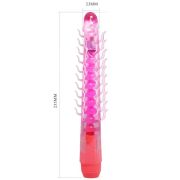 BAILE – FLEXI VIBE SENSUAL SPINE BENDABLE VIBRATING DILDO LILA 23.5 CM