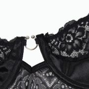 SUBBLIME – CORSET Y CINTURON NEGRO S/M