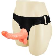 BAILE – ARNES CON PENE REALISTICO Y BRAGUITA AJUSTABLE ULTRA PASSIONATE 15.5 CM