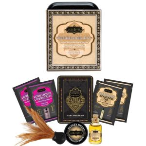 KAMASUTRA – WEEKENDER TIN KIT VANILLA CREAM VAINILLA