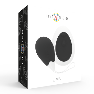 INTENSE – JAN HUEVO VIBRADOR CONTROL REMOTO NEGRO