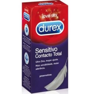 DUREX – SENSITIVO CONTACTO TOTAL 12 UNIDADES