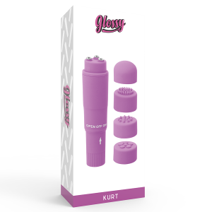 GLOSSY – POCKET  KURT MASAJEADOR LILA