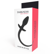 DARKNESS – PLUG ANAL 28 CM SILICONA NEGRO