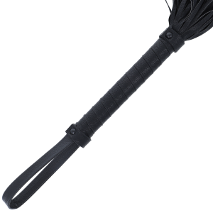 DARKNESS – LÁTIGO BONDAGE NEGRO 42CM LEATHER