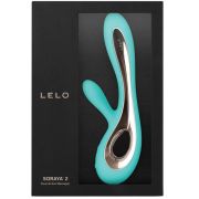 LELO – SORAYA 2 VIBRADOR RABBIT VERDE AGUA