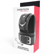 DARKNESS – ESPOSAS AJUSTABLES NEGRO CON DOBLE CINTA REFUERZO