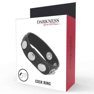 DARKNESS – LEATHER ANILLO ERECCIÓN