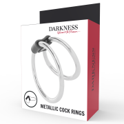 DARKNESS – ANILLA METAL DOBLE PARA EL PENE