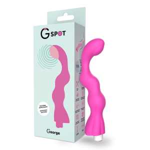 G-SPOT – GEORGE VIBRADOR PUNTO G ROSA CHICLE