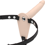 FETISH SUBMISSIVE HARNESS – VIBRADOR SILICONA FLESH 15 CM