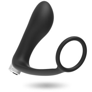 ADDICTED TOYS – VIBRADOR PROSTTICO RECARGABLE MODEL 1 – NEGRO