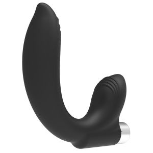 ADDICTED TOYS – VIBRADOR PROSTTICO RECARGABLE MODEL 7 – NEGRO