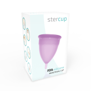 STERCUP – COPA MENSTRUAL FDA SILICONA LILA – TALLA L