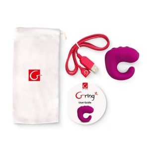 G-VIBE – FUN TOYS GRING ANILLO VIBRADOR XL SWEET RASPBERRY