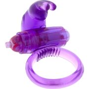 SEVEN CREATIONS – ANILLO VIBRADOR DE SILICONA LILA