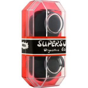 SEVEN CREATIONS – SUPERSOFT BOLAS ORGASMICAS NEGRO