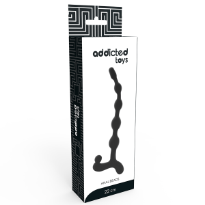 ADDICTED TOYS – BOLAS ANALES 22 CM NEGRO