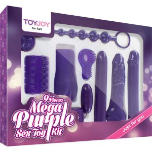 TOYJOY – JUST FOR YOU MEGA PURPLE SEX TOY KIT
