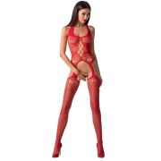 PASSION WOMAN BS059 BODYSTOCKING BLANCO TALLA UNICA