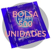 SKINS – PRESERVATIVO XXL BOLSA 500 UDS