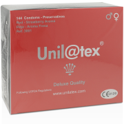 UNILATEX – PRESERVATIVOS ROJOS/FRESA 144 UDS