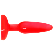 BAILE – PLUG ANAL TACTO SUAVE ROJO 14.2 CM