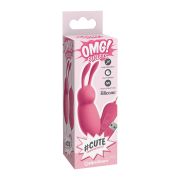 OMG – CUTE RABBIT VIBRADOR POTENTE ROSA USB