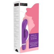 B SWISH – BWILD CLASSIC MARINE RABBIT VIBRATOR PURPLE