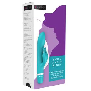 B SWISH – BWILD CLASSIC BUNNY RABBIT VIBRATOR JADE