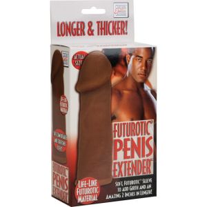 CALEXOTICS – FUTUROTIC FUNDA EXTENSION PENE MARRON