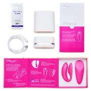 WE-VIBE – CHORUS VIBRADOR PAREJAS CON CONTROL SQUEEZE ROSA