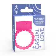 CASUAL LOVE – 25 ANILLO VIBRADOR ROSA