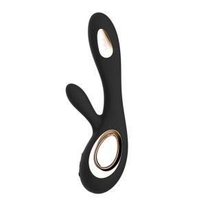 LELO – SORAYA WAVE VIBRADOR RABBIT NEGRO