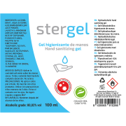 STERGEL – GEL HIDROALCOHÓLICO HIGIENIZANTE DE MANOS ALOE VERA 100ML