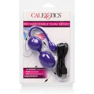 CALEXOTICS – BOLAS DUAL KEGEL RECARGABLES LILA