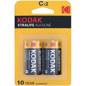 KODAK – XTRALIFE PILAS ALCALINAS C X 2 UNDS