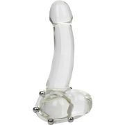 CALEXOTICS – ANILLO DE SILICONA CON CUENTAS DE ACERO TALLA XL