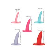 CALEXOTICS – KIT 5PC DILATADORES VAGINALES O ANALES MULTICOLOR