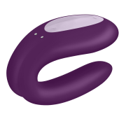 SATISFYER DOUBLE JOY CON APP – MORADO