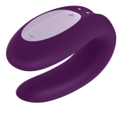 SATISFYER DOUBLE JOY CON APP – MORADO