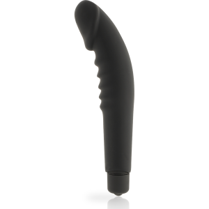 DOLCE VITA – REALISTIC  PLEASURE VIBRADOR SILICONA NEGRO